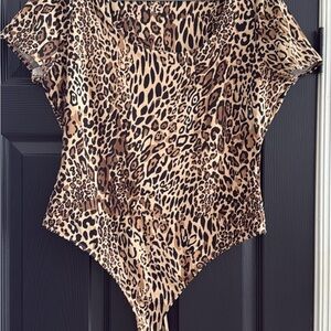 Leopard Print Women's Top